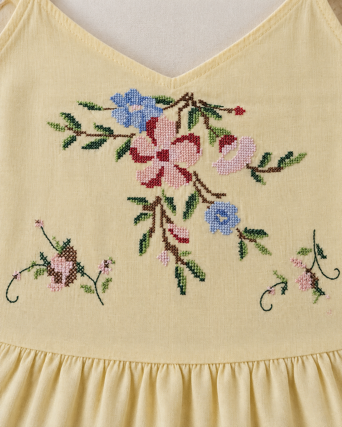 Blusa de Lino Estampada